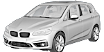 BMW F45 P03C9 Fault Code